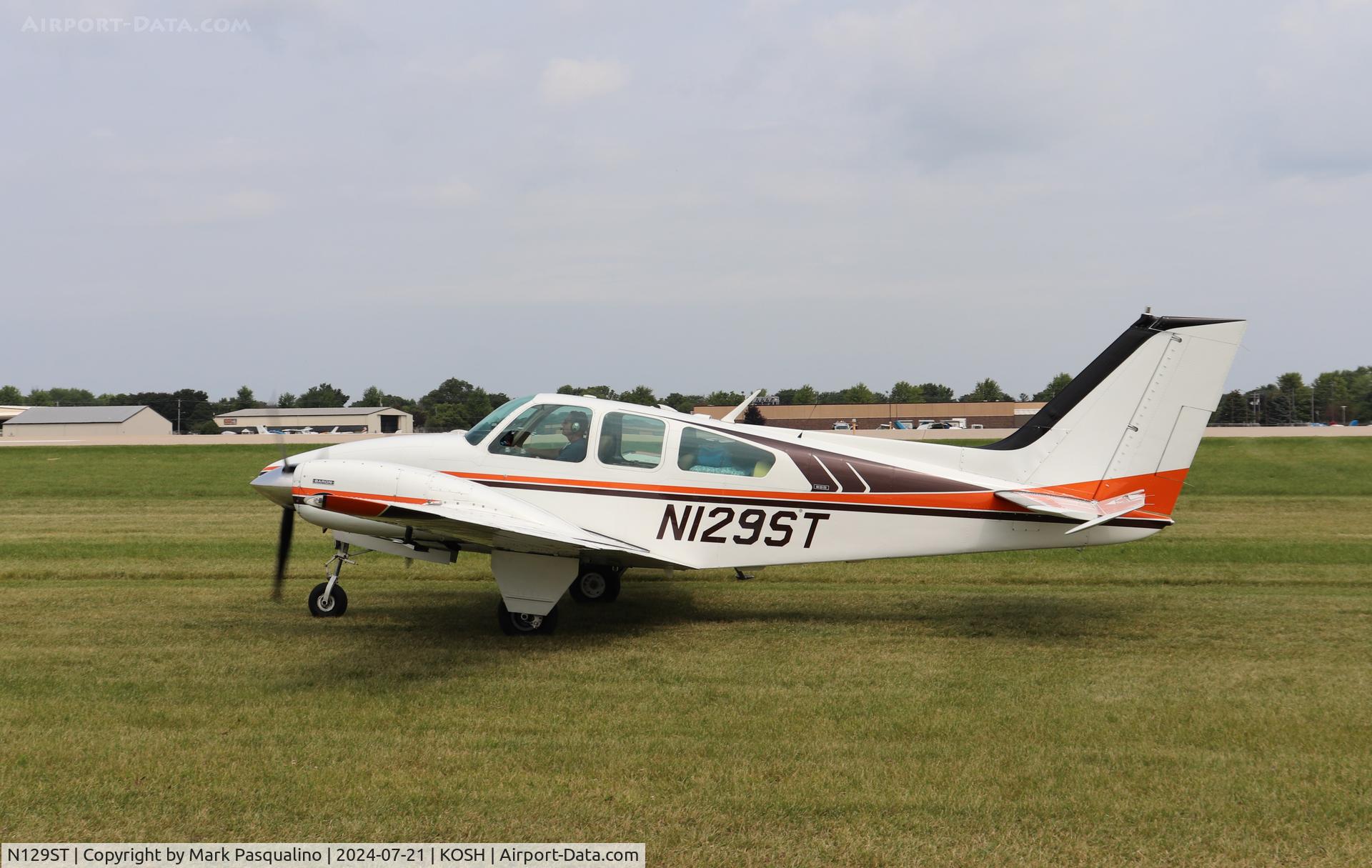 N129ST, 1965 Beech 95-B55 (T42A) Baron C/N TC-835, Beech B55