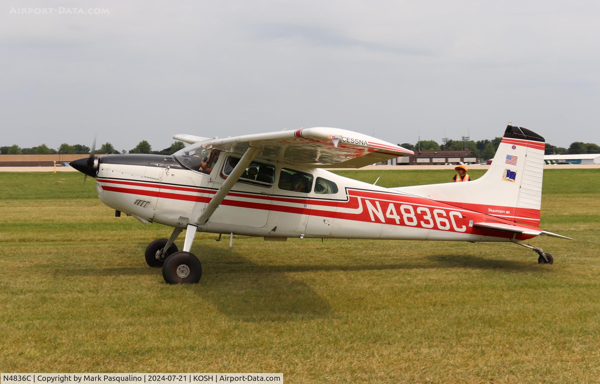 N4836C, 1974 Cessna A185F Skywagon 185 C/N 18502604, Cessna A185F