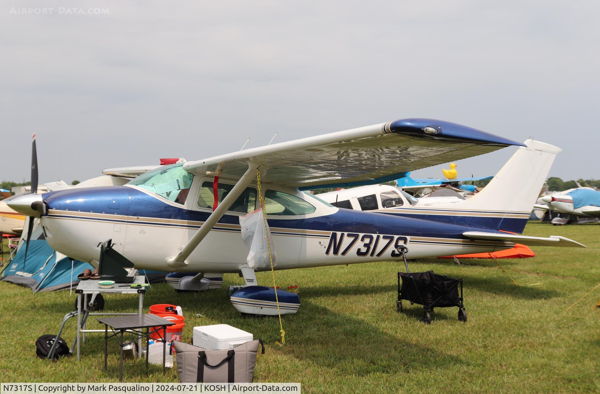 N7317S, 1976 Cessna 182P Skylane C/N 18265109, Cessna 182P