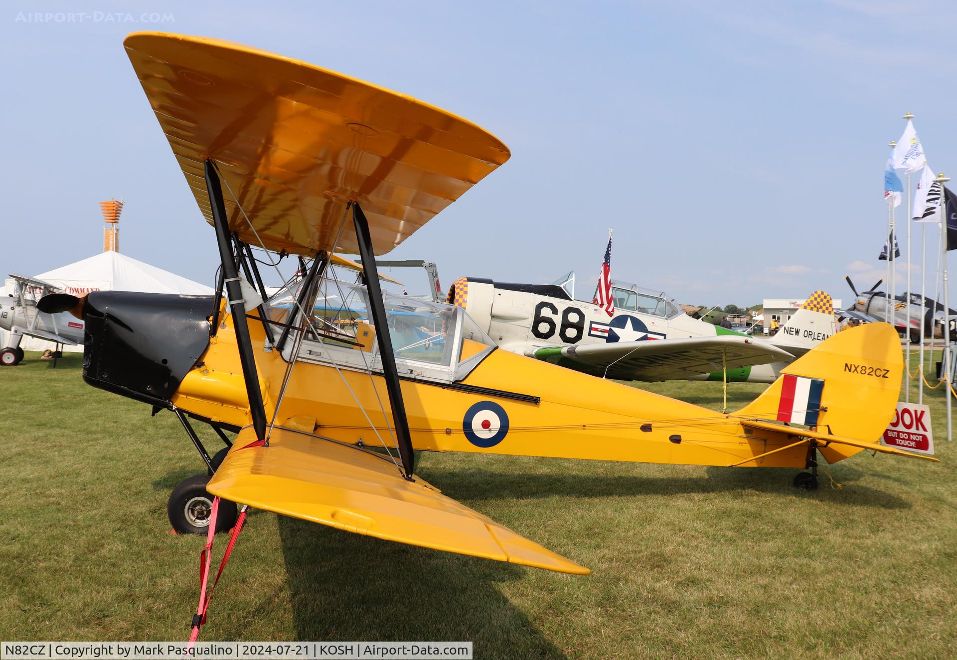 N82CZ, 1941 De Havilland Canada DH-82C Tiger Moth C/N DHC1238, DH-82C