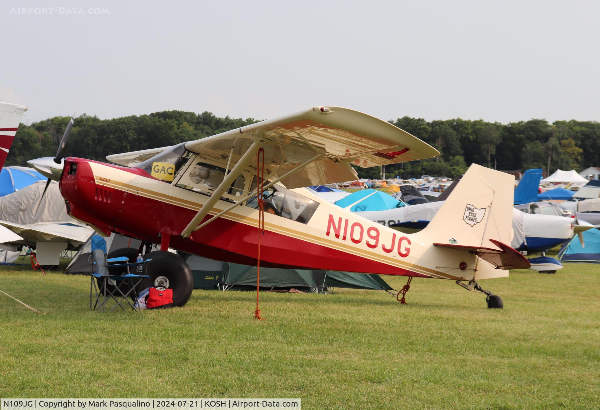 N109JG, 2004 American Champion 8GCBC Scout C/N 459-2004, American Champion 8GCBC