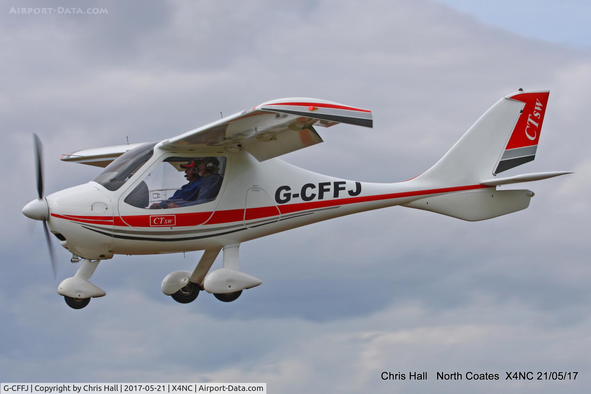 G-CFFJ, 2008 Flight Design CTSW C/N 8391, North Coates Summer Fly in