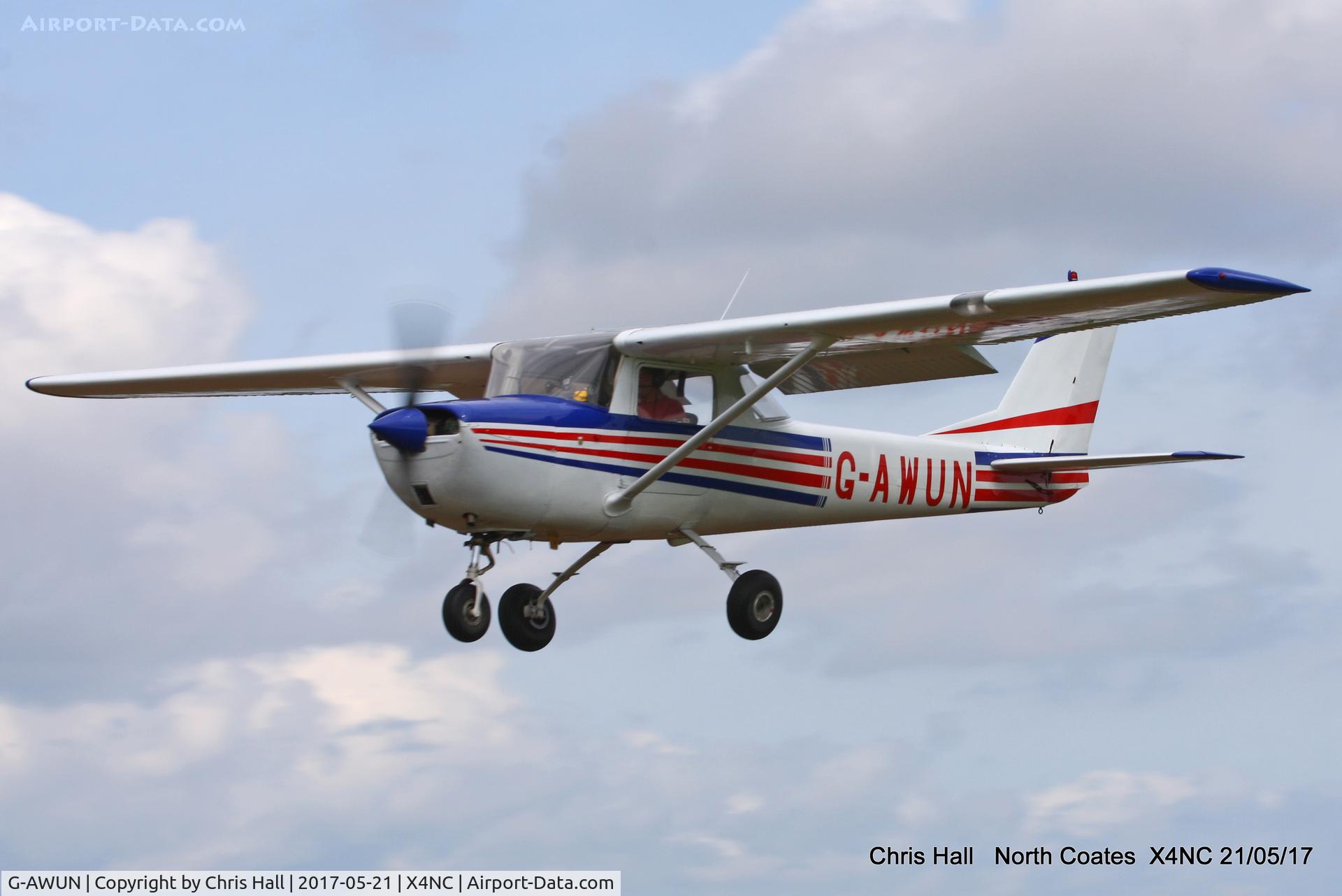 G-AWUN, 1968 Reims Cessna F150H C/N 0377, North Coates Summer Fly in