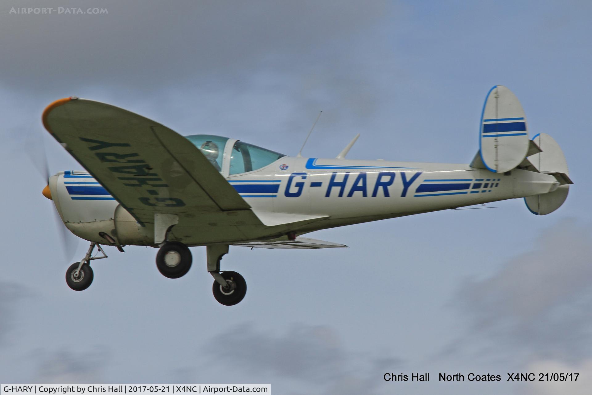 G-HARY, 1966 Alon A-2 Aircoupe C/N A-188, North Coates Summer Fly in