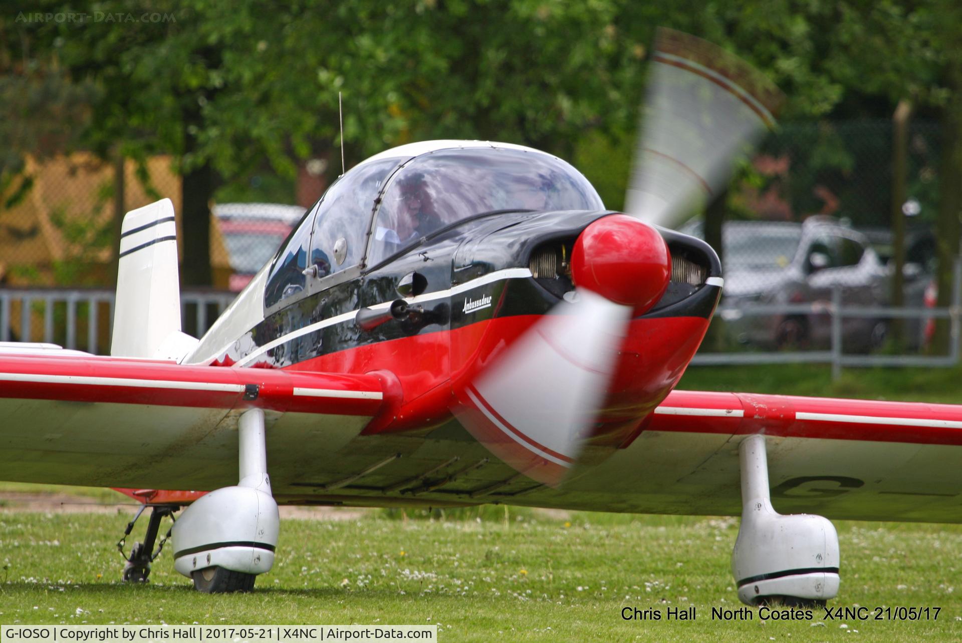 G-IOSO, 1961 CEA Jodel DR.1050 Ambassadeur C/N 46, North Coates Summer Fly in