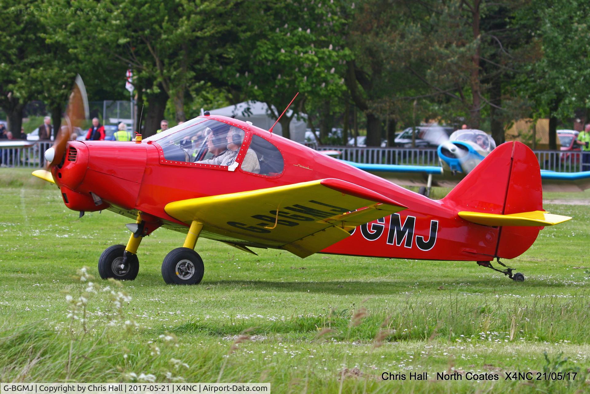 G-BGMJ, 1952 Gardan GY-201 Minicab C/N 12, North Coates Summer Fly in