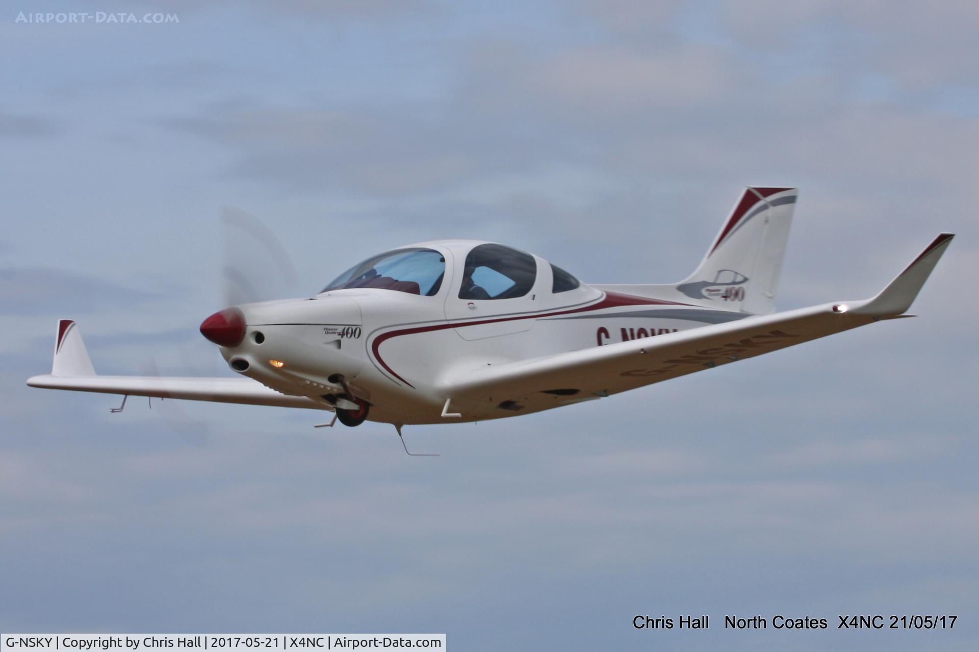 G-NSKY, 2016 Alpi Aviation Pioneer 400 C/N LAA 364-15236, North Coates Summer Fly in