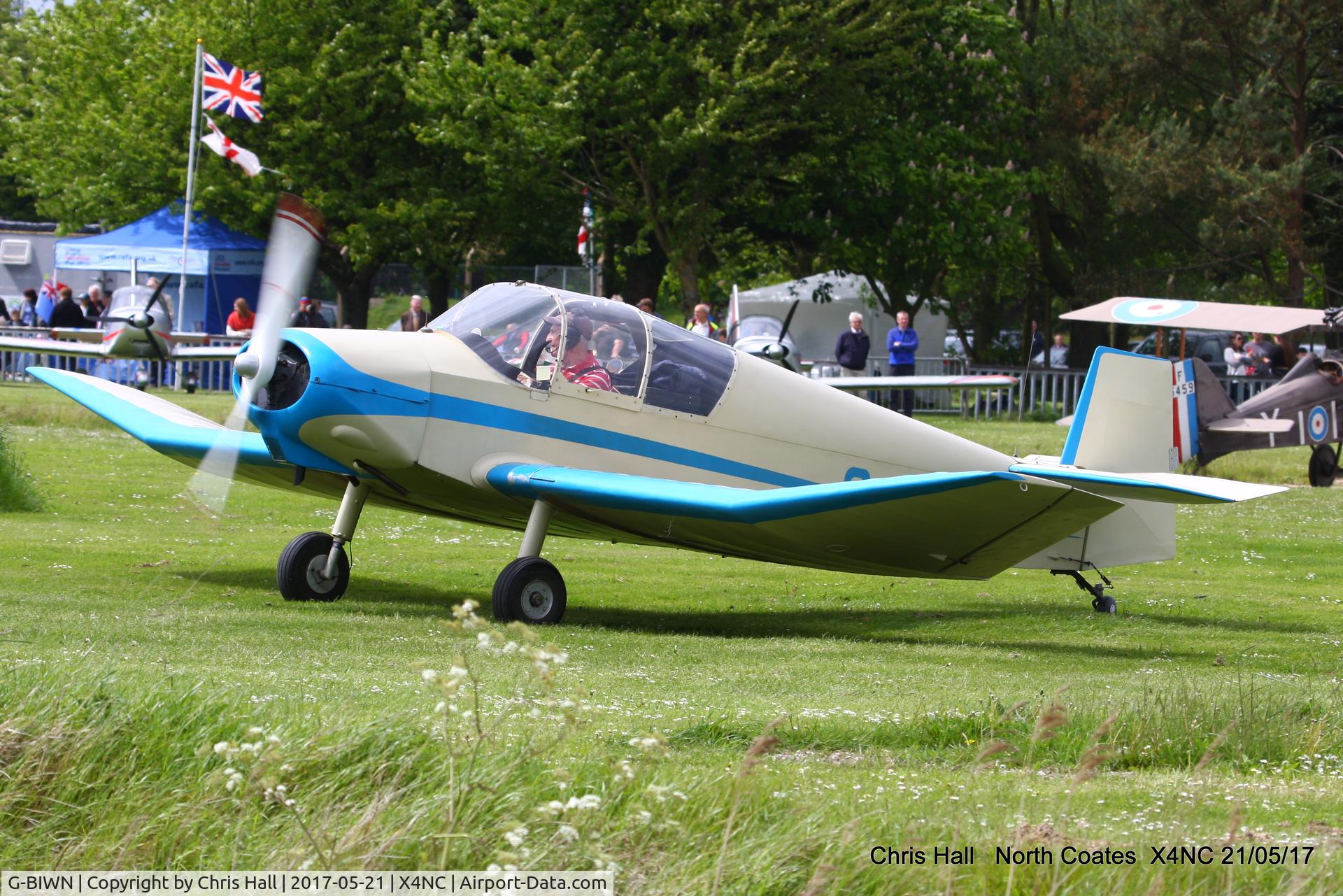 G-BIWN, 1966 Jodel D-112 C/N 1314, North Coates Summer Fly in