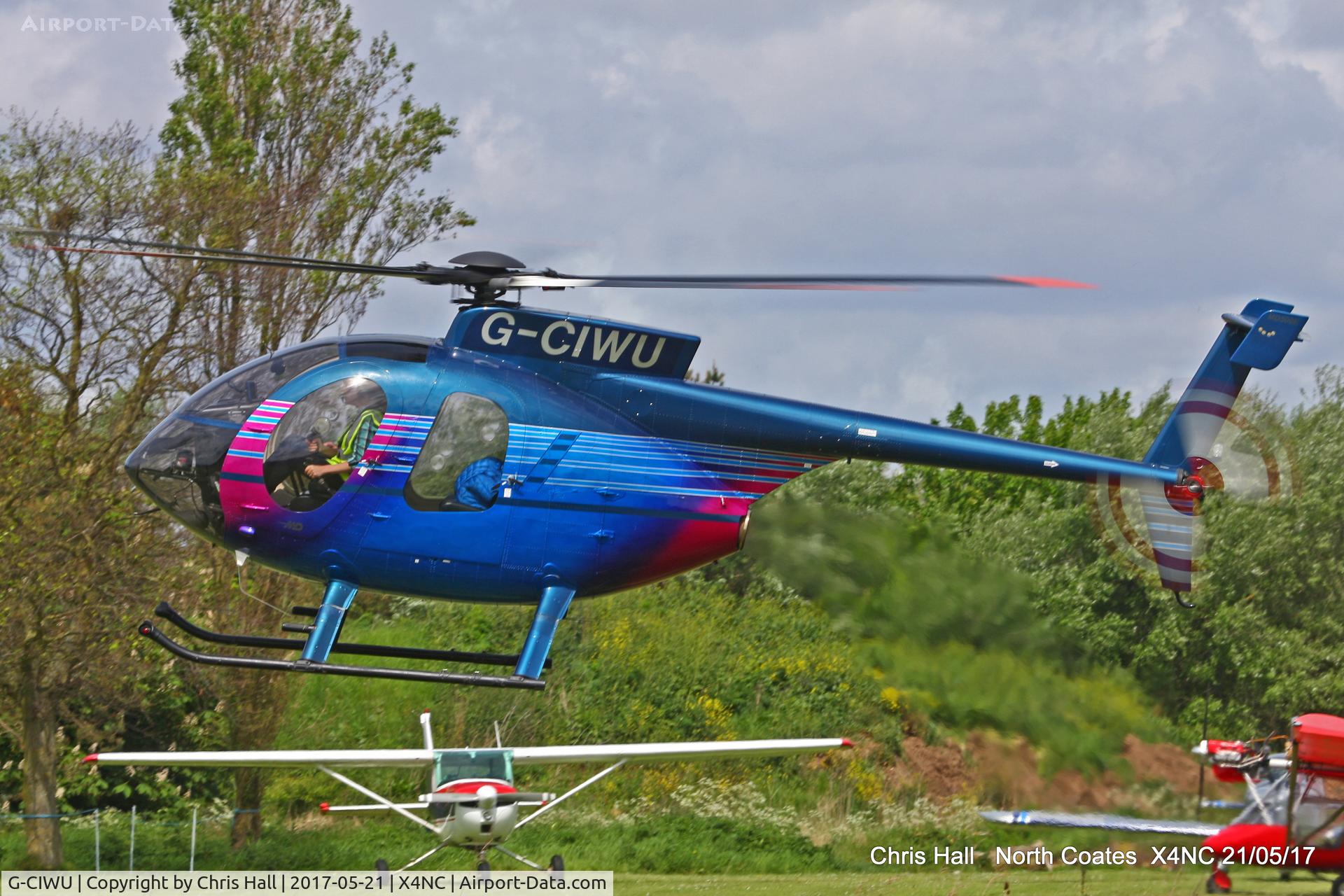 G-CIWU, 1991 McDonnell Douglas MD-520E C/N 0447E, North Coates Summer Fly in