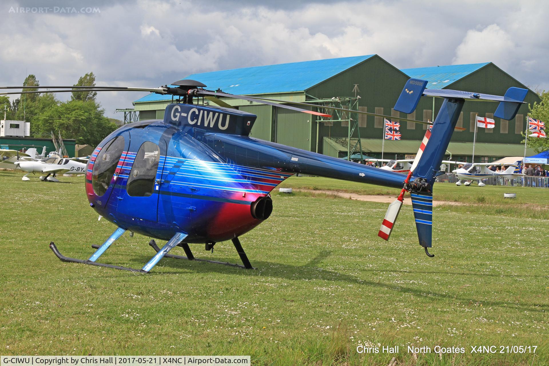 G-CIWU, 1991 McDonnell Douglas MD-520E C/N 0447E, North Coates Summer Fly in