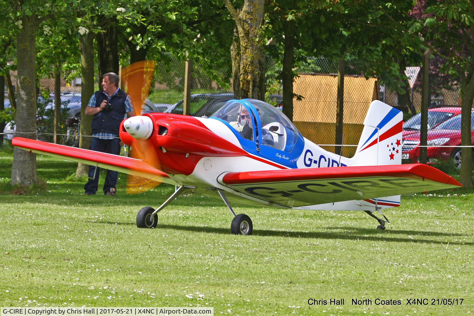 G-CIRE, 2015 Corby CJ-1 Starlet C/N LAA 134-14806, North Coates Summer Fly in
