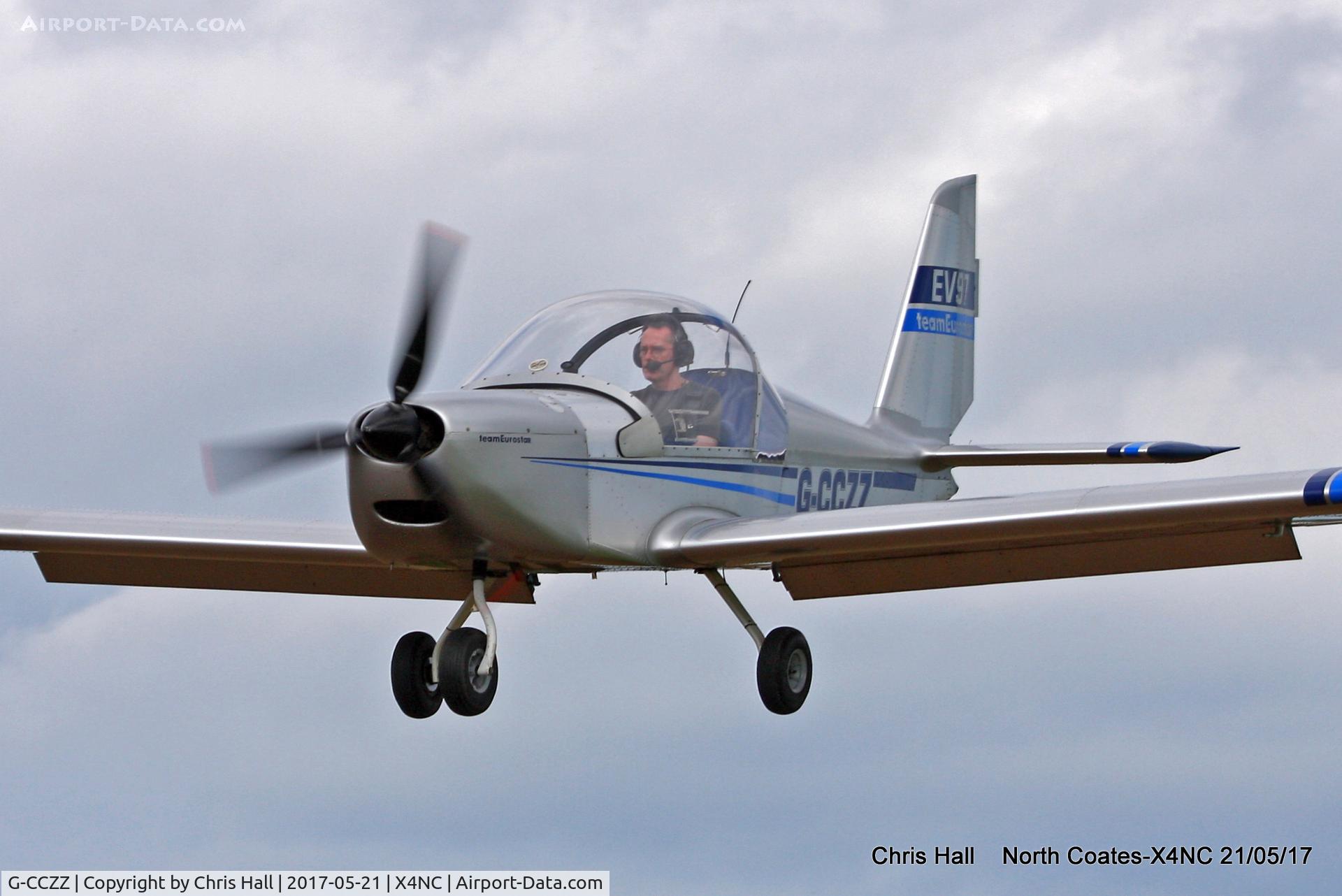 G-CCZZ, 2004 Aerotechnik EV-97 Eurostar C/N PFA 315-14158, North Coates Summer Fly in