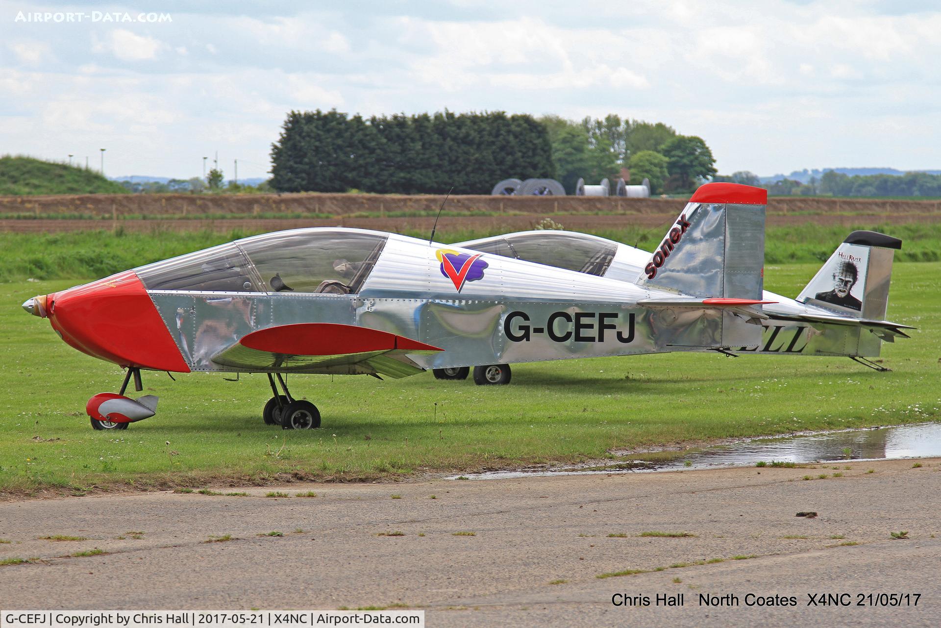 G-CEFJ, 2006 Sonex Sonex C/N PFA 337-14518, North Coates Summer Fly in