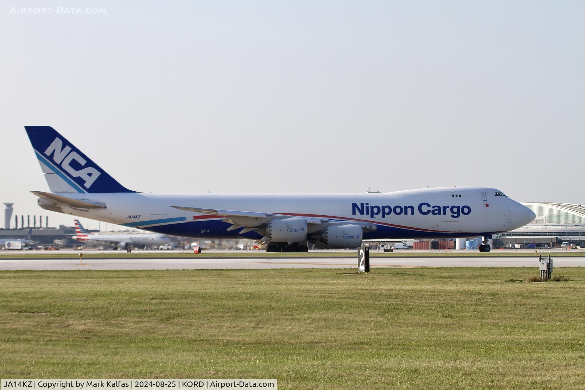 JA14KZ, 2013 Boeing 747-8KZF C/N 37394, B748 NIPPON CARGO Boeing 747-8KZF JA14KZ at KORD