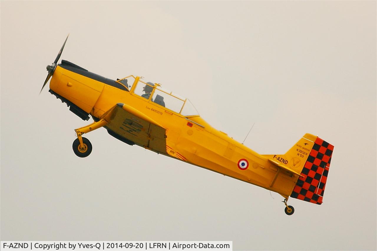 F-AZND, 1961 Nord 3202 Master C/N 59, Nord 3202 Master, On display, Rennes-St Jacques airport (LFRN-RNS)