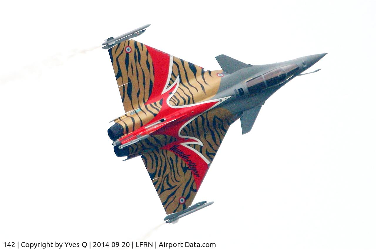 142, 2013 Dassault Rafale C C/N 142, Dassault Rafale C, On display, Rennes-St Jacques airport (LFRN-RNS)