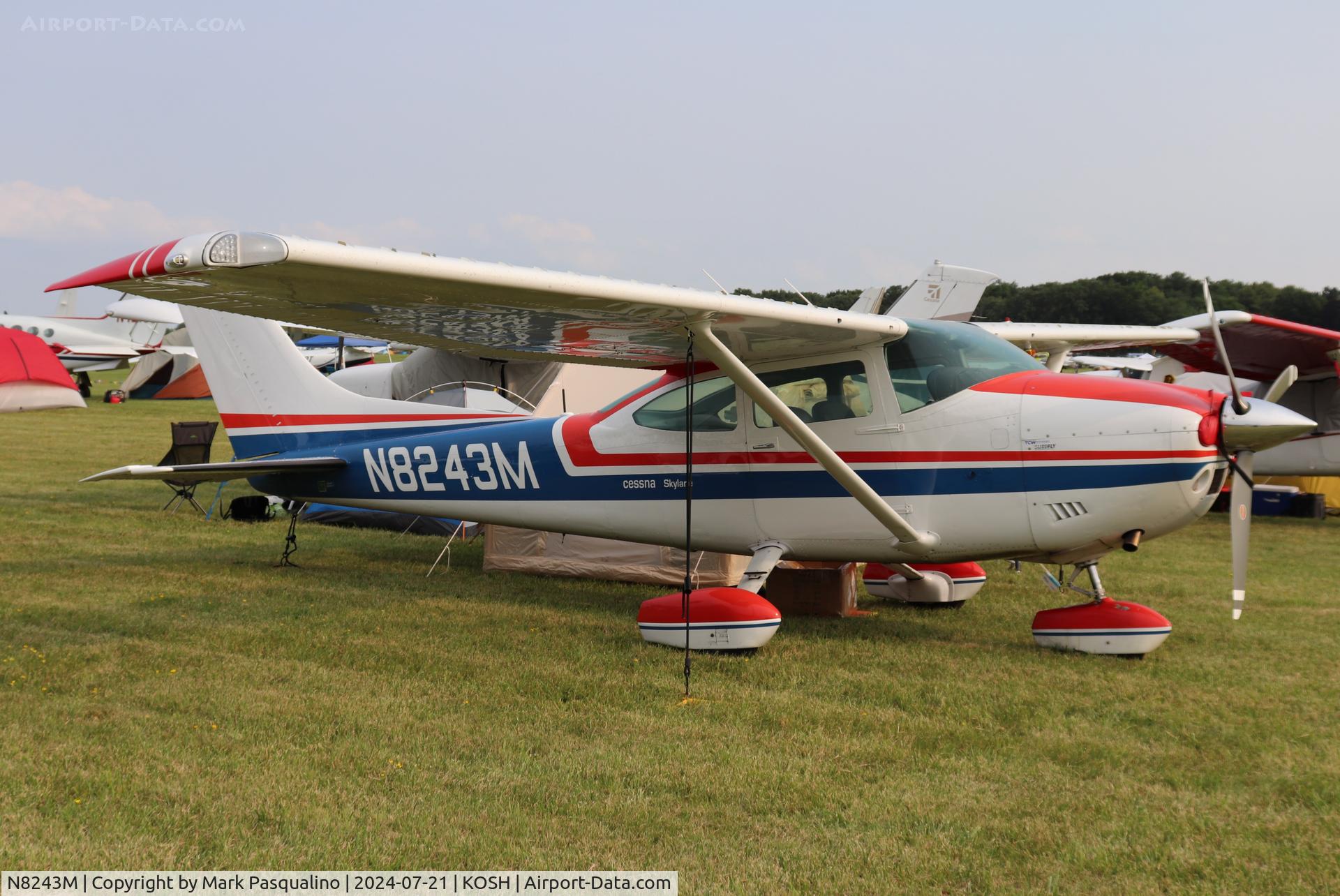 N8243M, 1976 Cessna 182P Skylane C/N 18264572, Cessna 182P