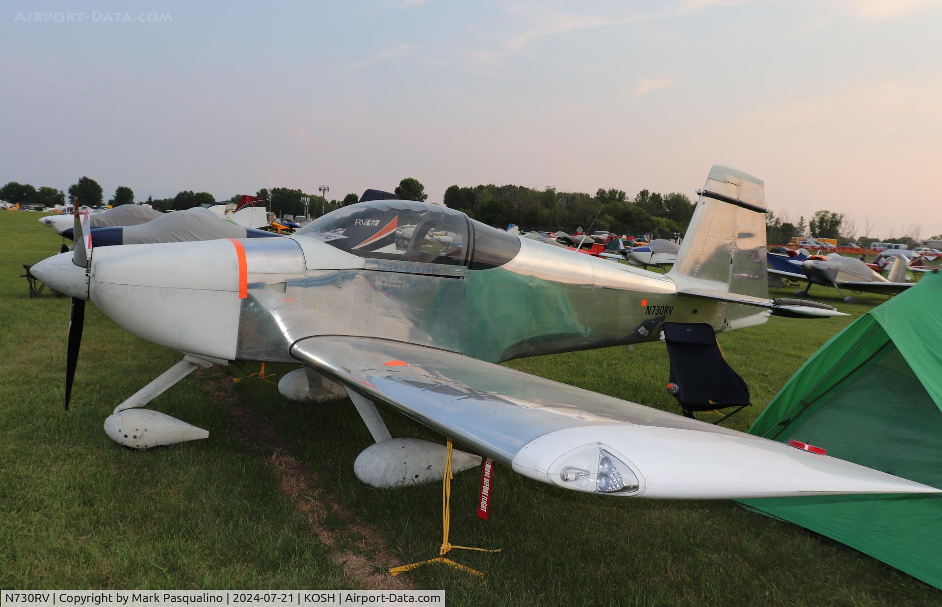 N730RV, 2022 Vans RV-7A C/N 73640, Vans RV-7A