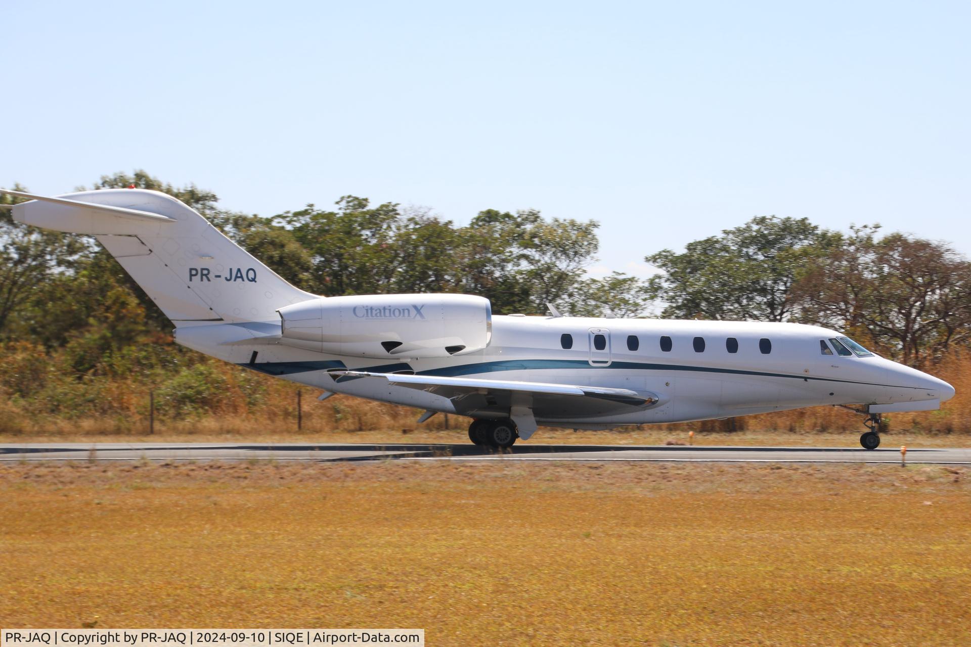 PR-JAQ, 1999 Cessna 750 Citation X Citation X C/N 750-0060, 1999 Cessna 750 Citation X