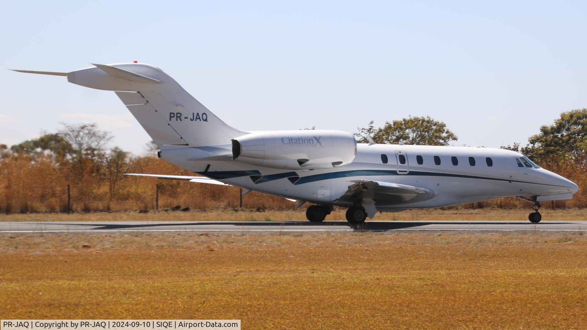 PR-JAQ, 1999 Cessna 750 Citation X Citation X C/N 750-0060, 1999 Cessna 750 Citation X