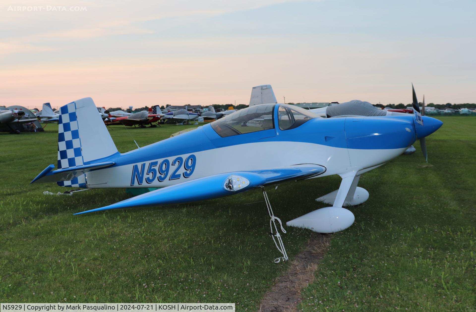 N5929, 2023 Vans RV-7 C/N 71655, Vans RV-7