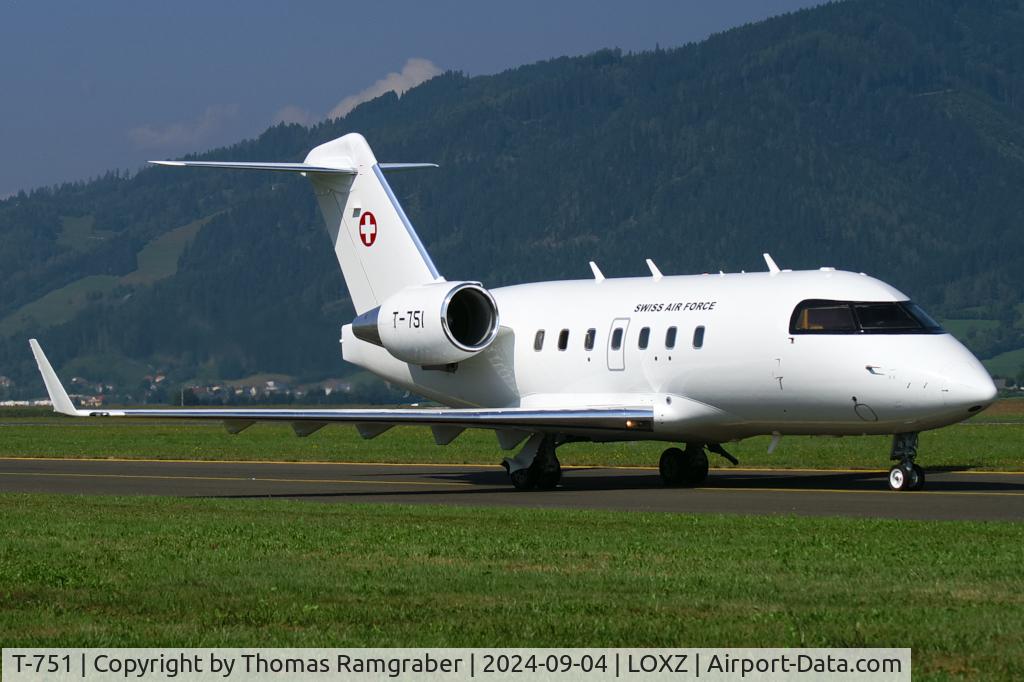 T-751, 2002 Bombardier Challenger 604 (CL-600-2B16) C/N 5530, Switzerland - Air Force Bombardier Challenger 604