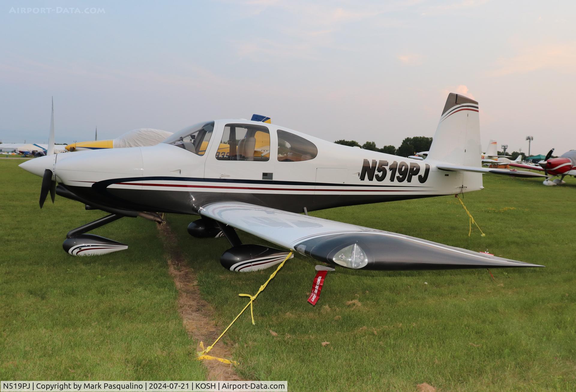 N519PJ, Vans RV-10 C/N 40406, Vans RV-10
