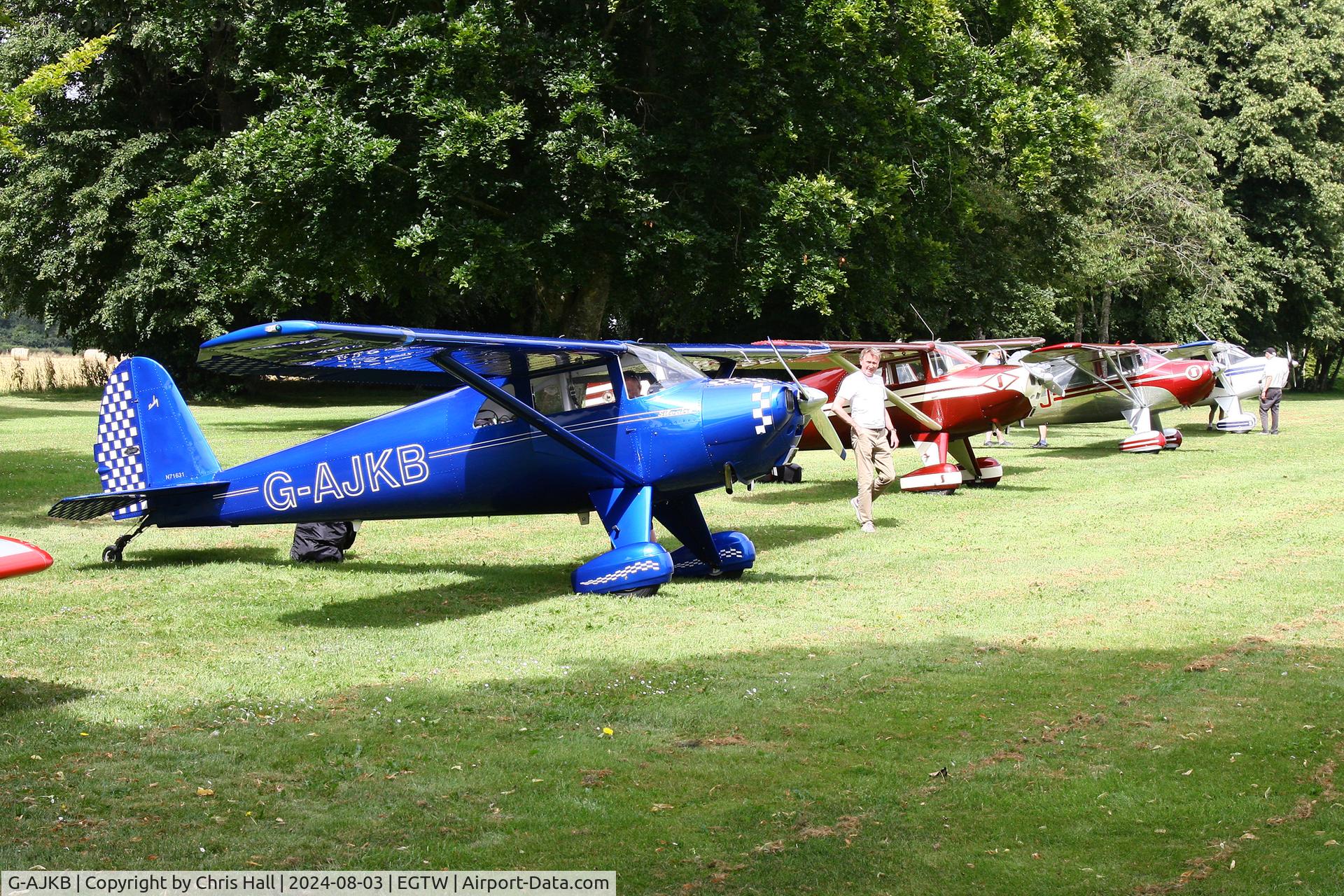 G-AJKB, 1946 Luscombe 8E Silvaire C/N 3058, Oaksey Park