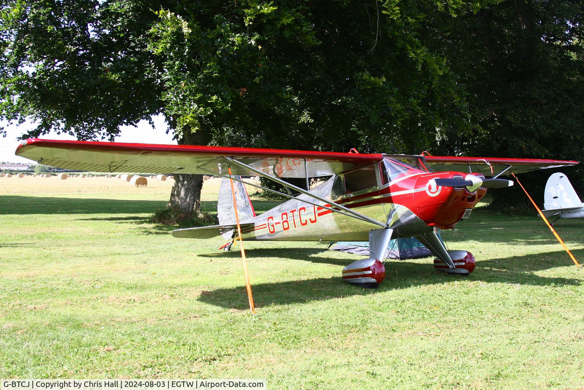 G-BTCJ, 1941 Luscombe 8E Silvaire C/N 1869, Oaksey Park
