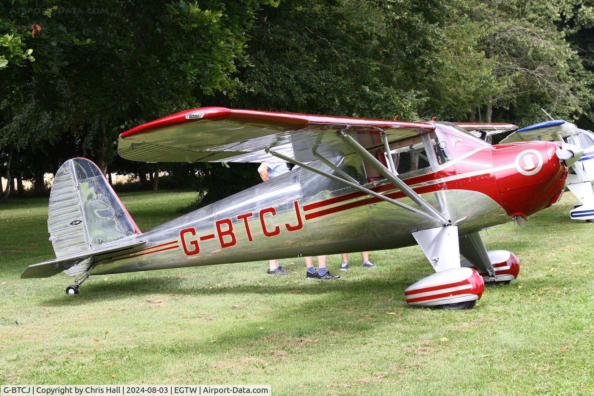 G-BTCJ, 1941 Luscombe 8E Silvaire C/N 1869, Oaksey Park