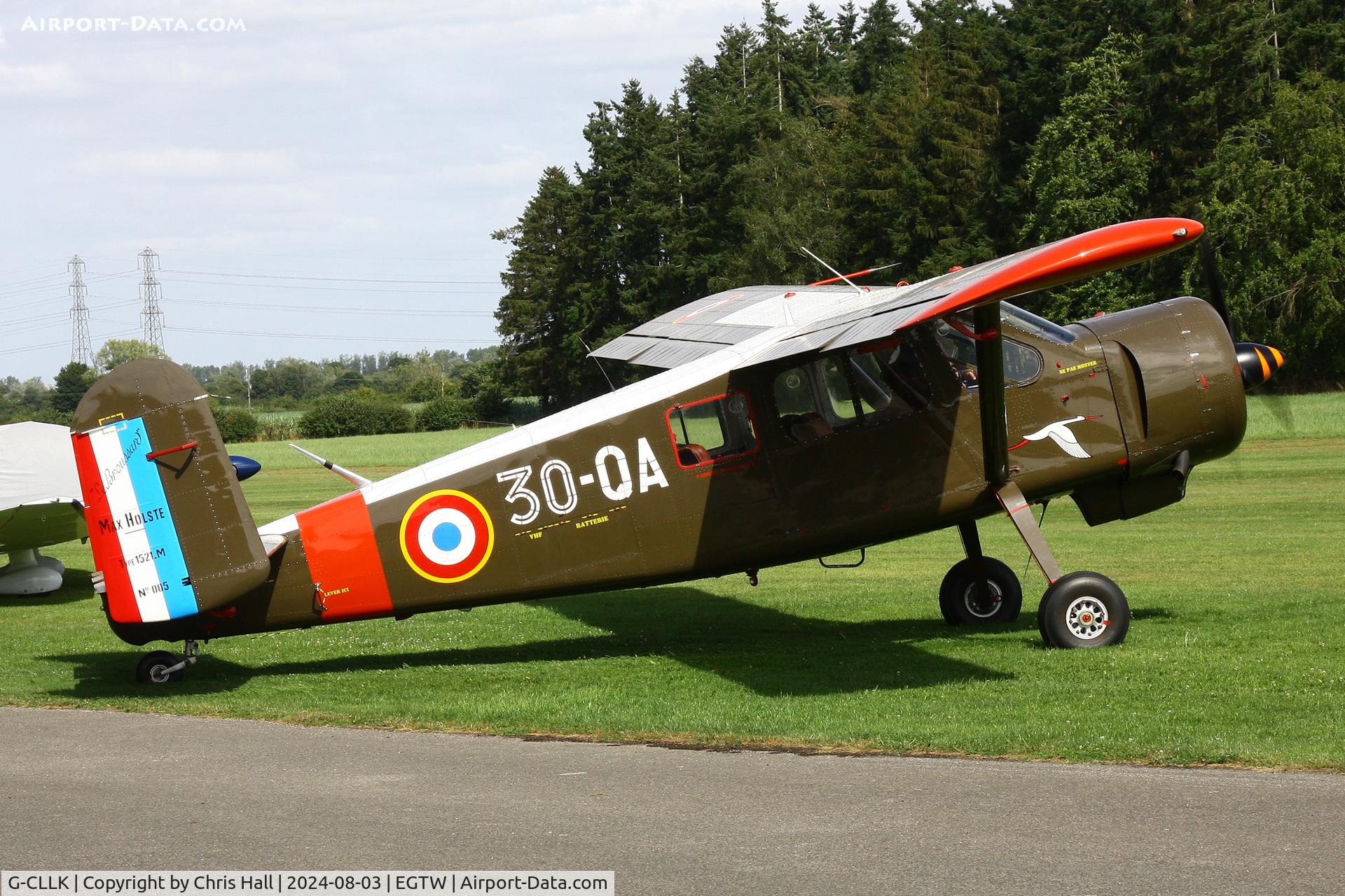 G-CLLK, 1958 Max Holste MH.1521M Broussard C/N 5C, Oaksey Park