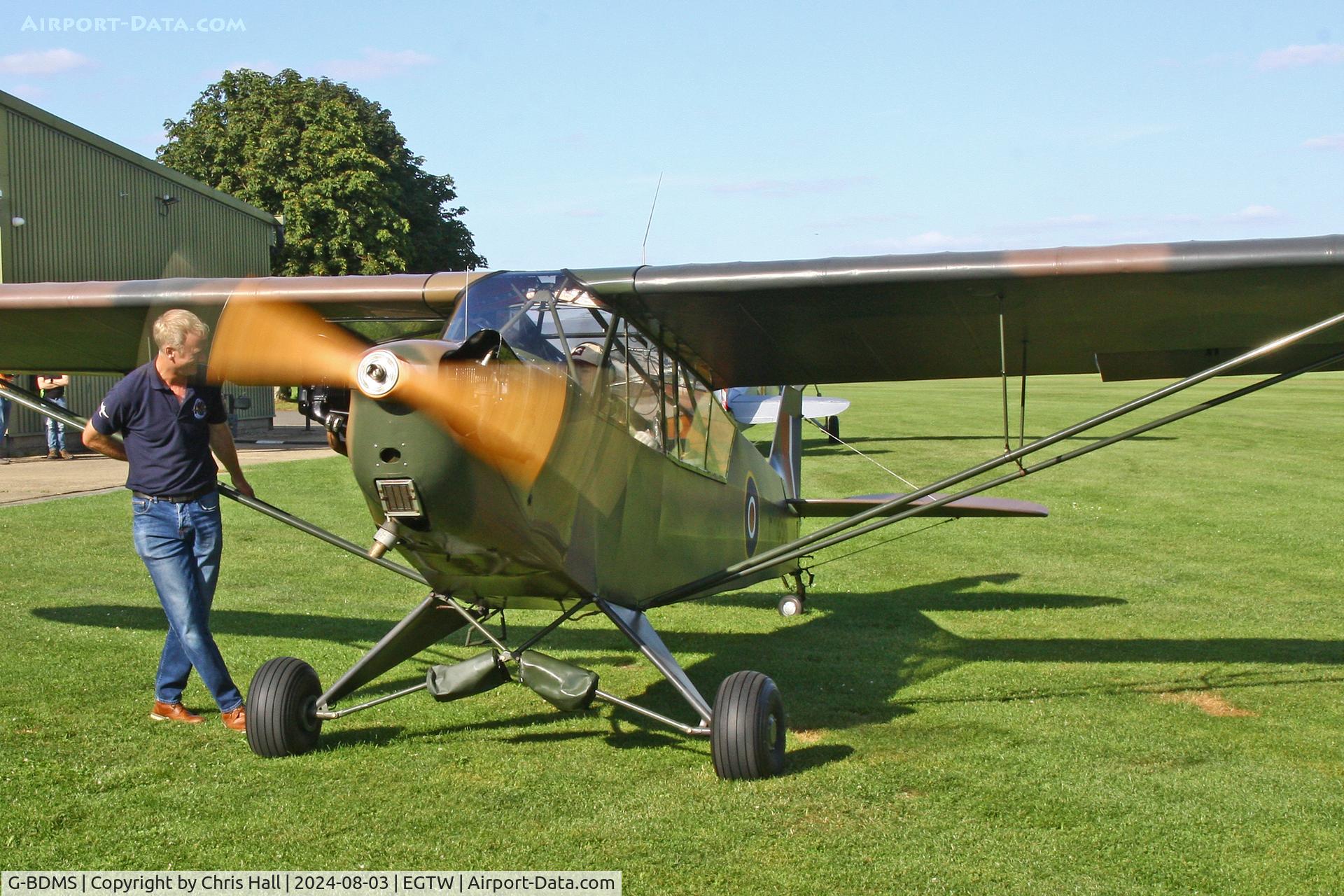 G-BDMS, 1944 Piper J3C-65 Cub Cub C/N 13049, Oaksey Park