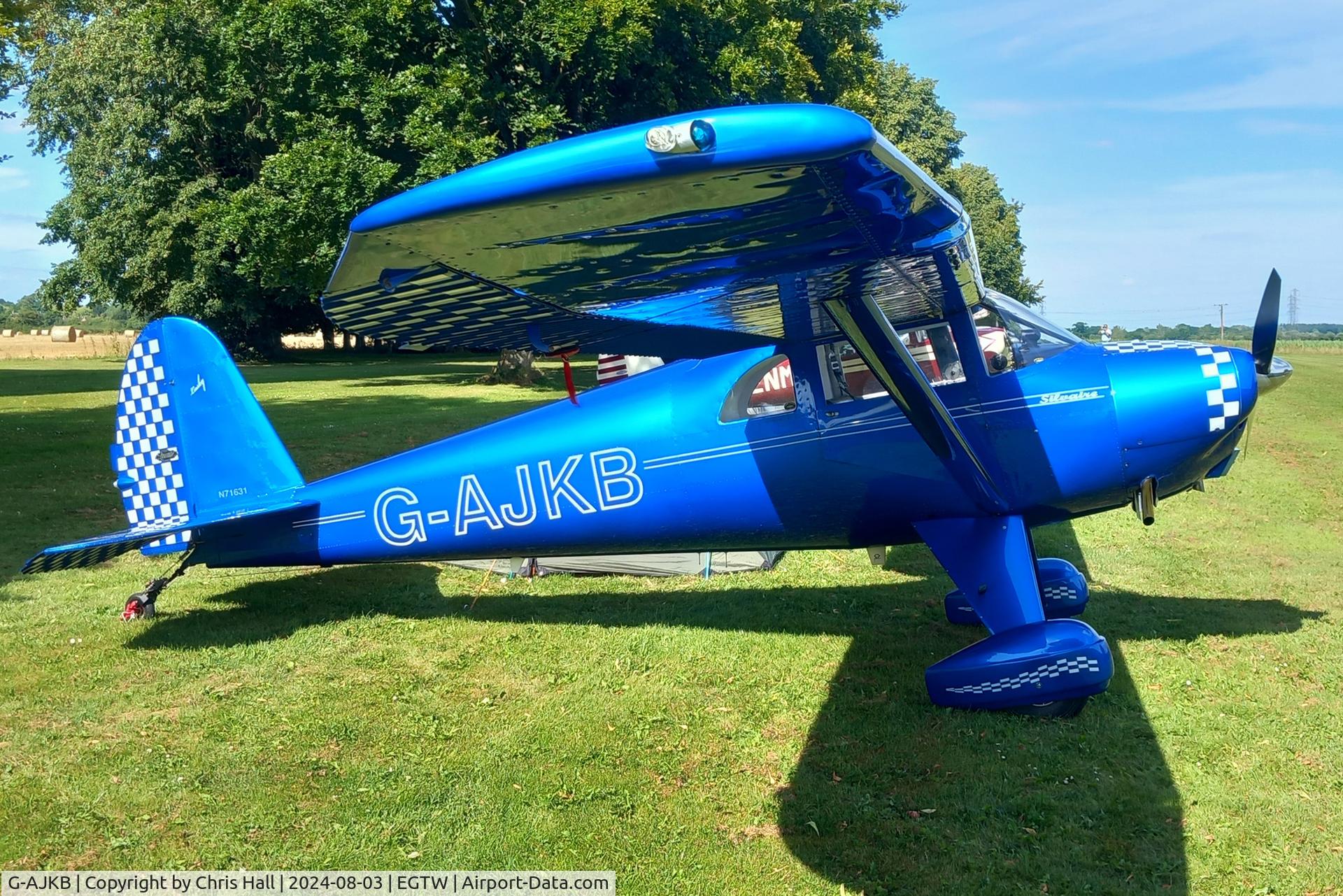 G-AJKB, 1946 Luscombe 8E Silvaire C/N 3058, Oaksey Park