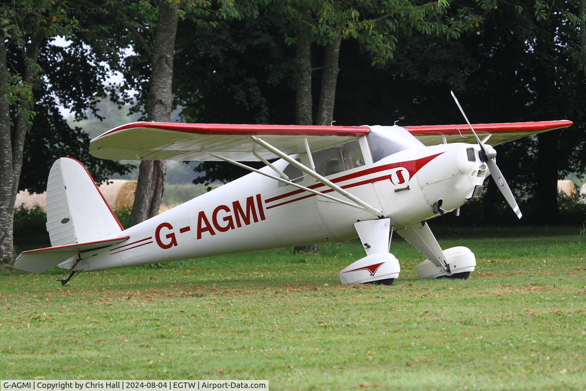 G-AGMI, 1941 Luscombe 8E Silvaire C/N 1569, Oaksey Park