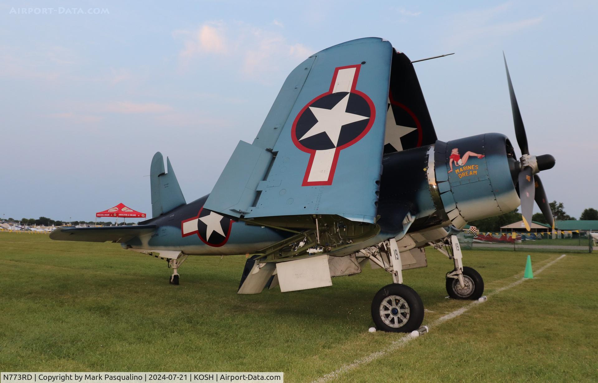 N773RD, 1944 Goodyear FG-1D Corsair C/N 3694, Goodyear FG-1D Corsair