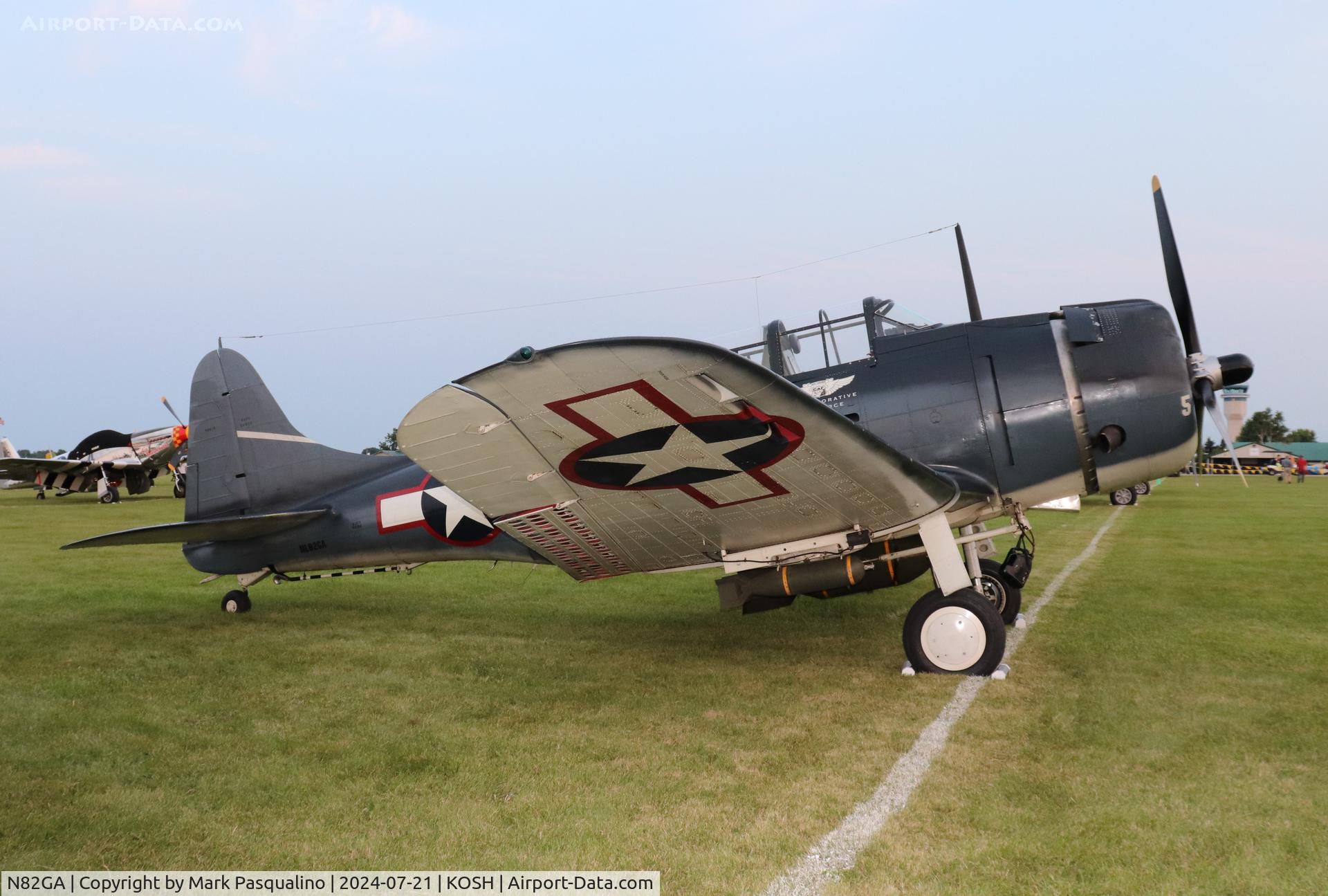 N82GA, Douglas SBD-5 Dauntless C/N 54532, Douglas SBD-5