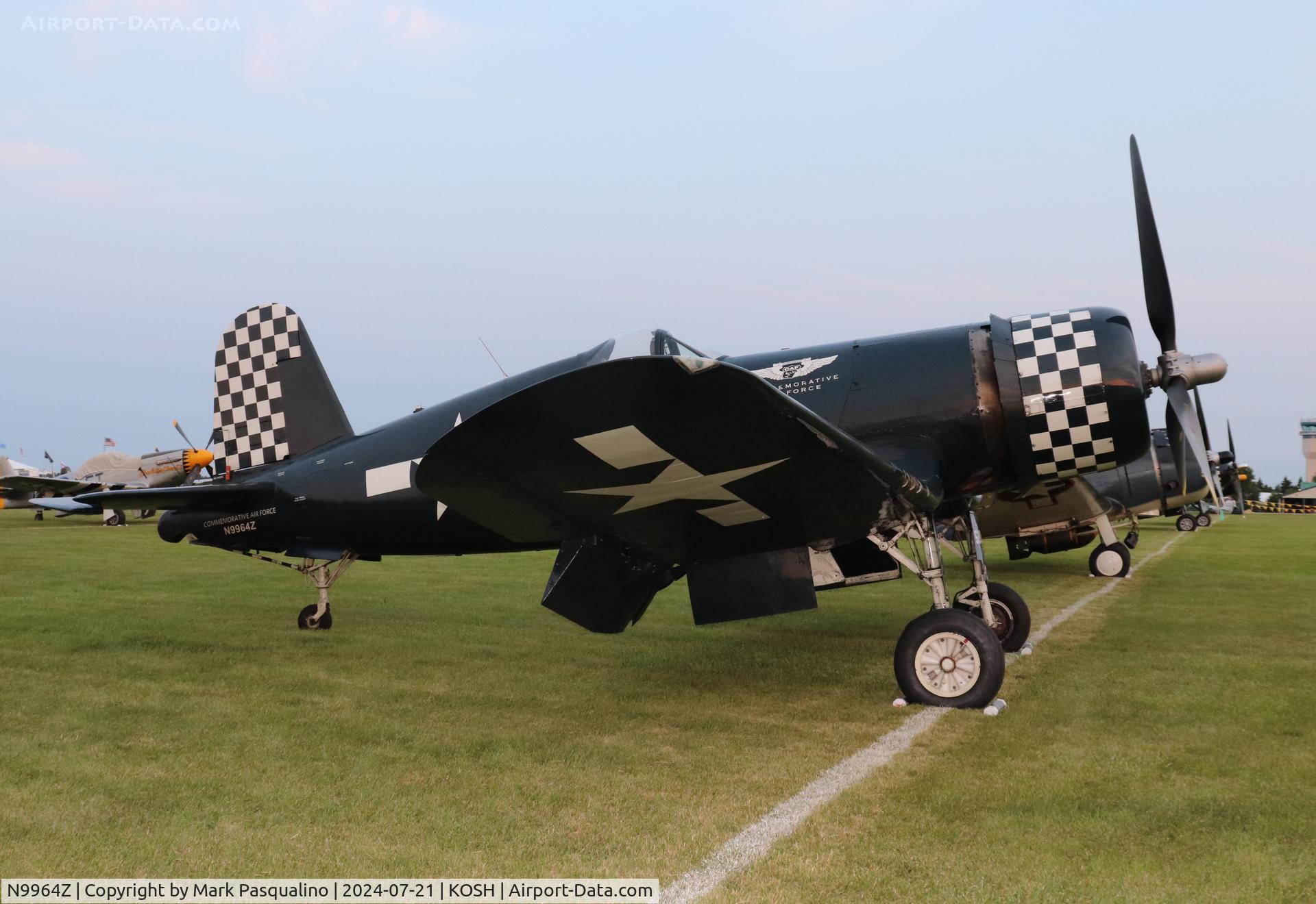 N9964Z, 1943 Goodyear FG-1D Corsair C/N 3729, Goodyear FG-1D Corsair