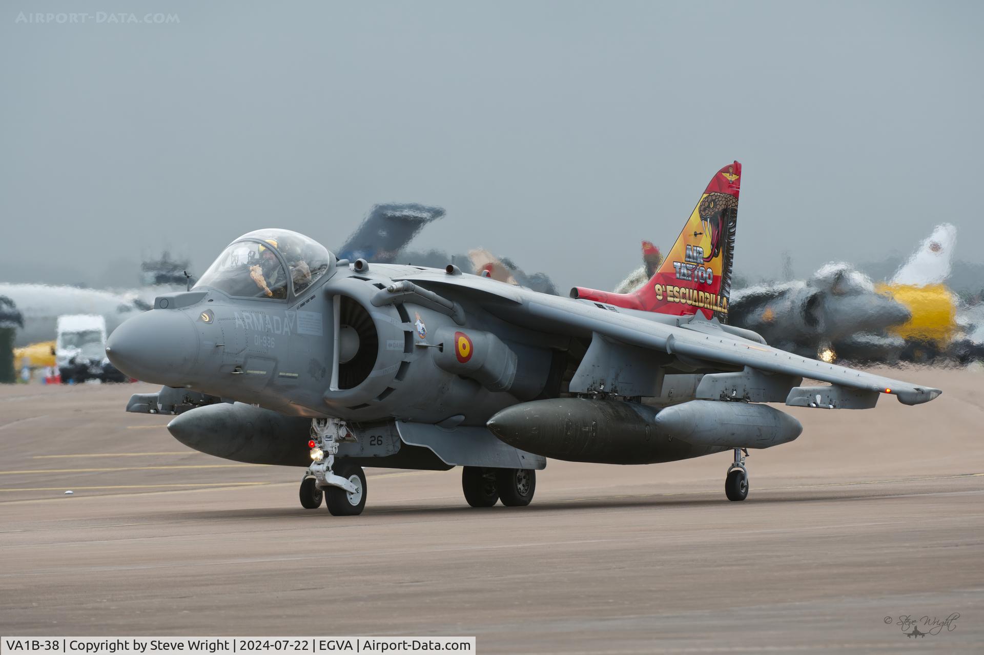 VA1B-38, McDonnell Douglas EAV-8B+ Matador II C/N SR4, RIAT 2024 RAF Fairford UK