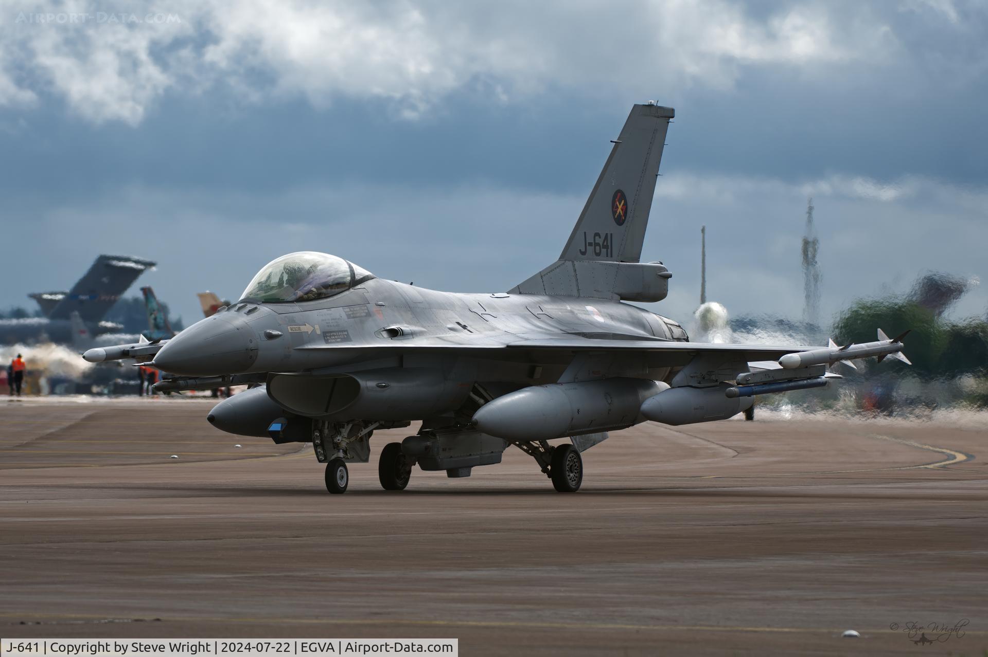 J-641, Fokker F-16AM Fighting Falcon C/N 6D-73, RIAT 2024 RAF Fairford UK