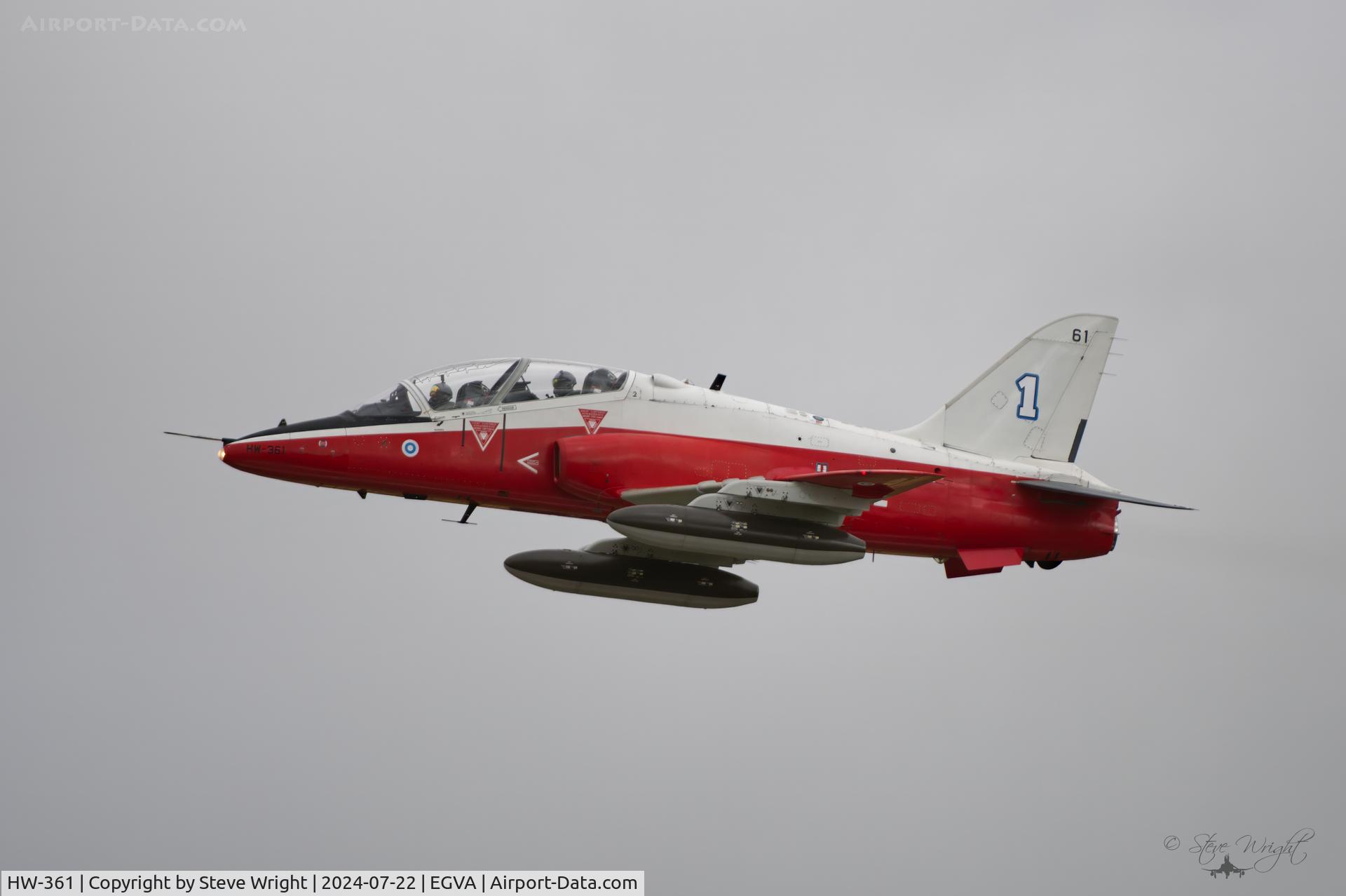 HW-361, British Aerospace Hawk T.66 C/N SW003/338, RIAT 2024 RAF Fairford UK