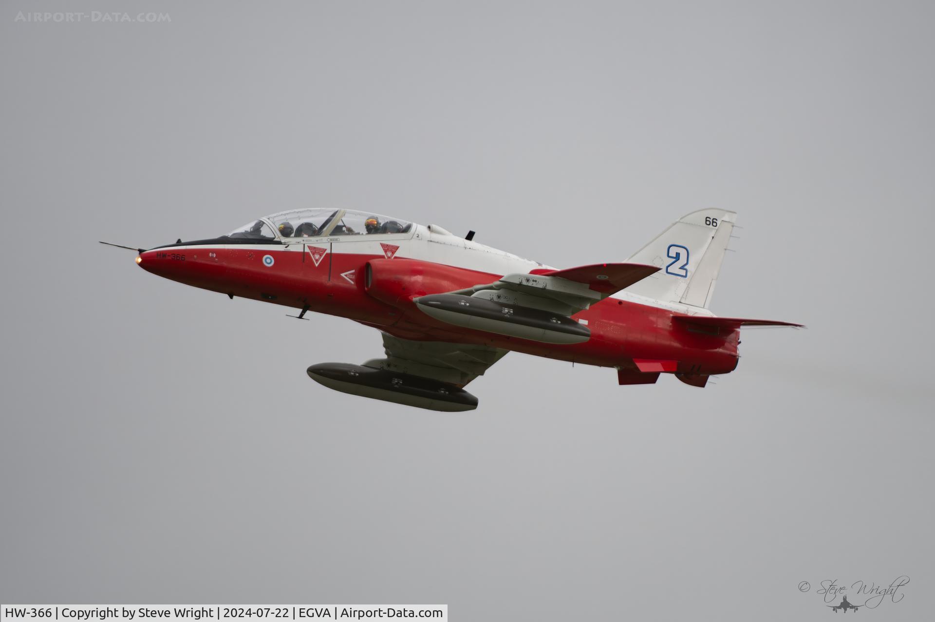 HW-366, British Aerospace Hawk T.66 C/N SW009/344, RIAT 2024 RAF Fairford UK