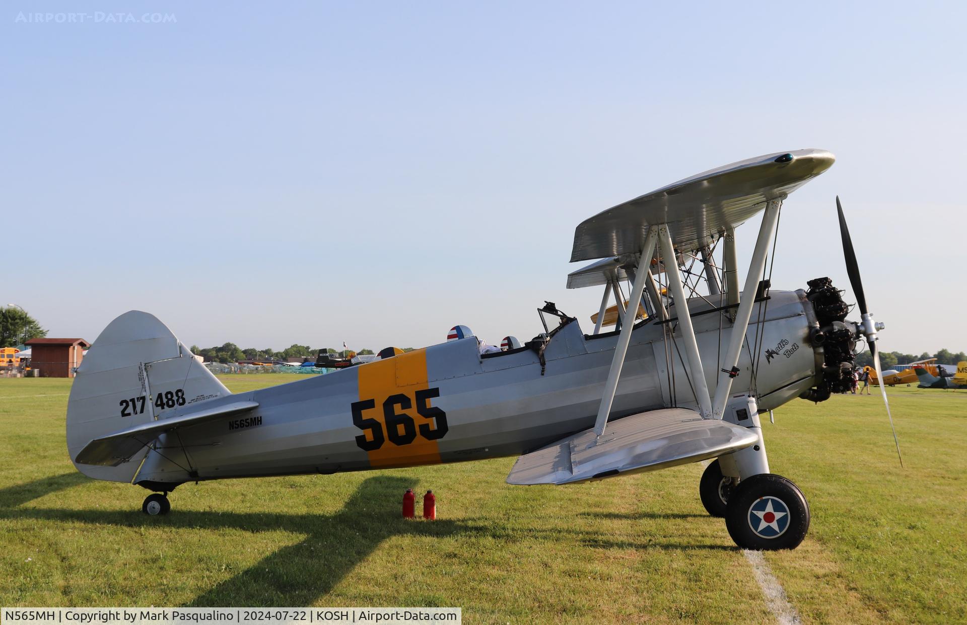 N565MH, Boeing B75 C/N 75-5651, Stearman
