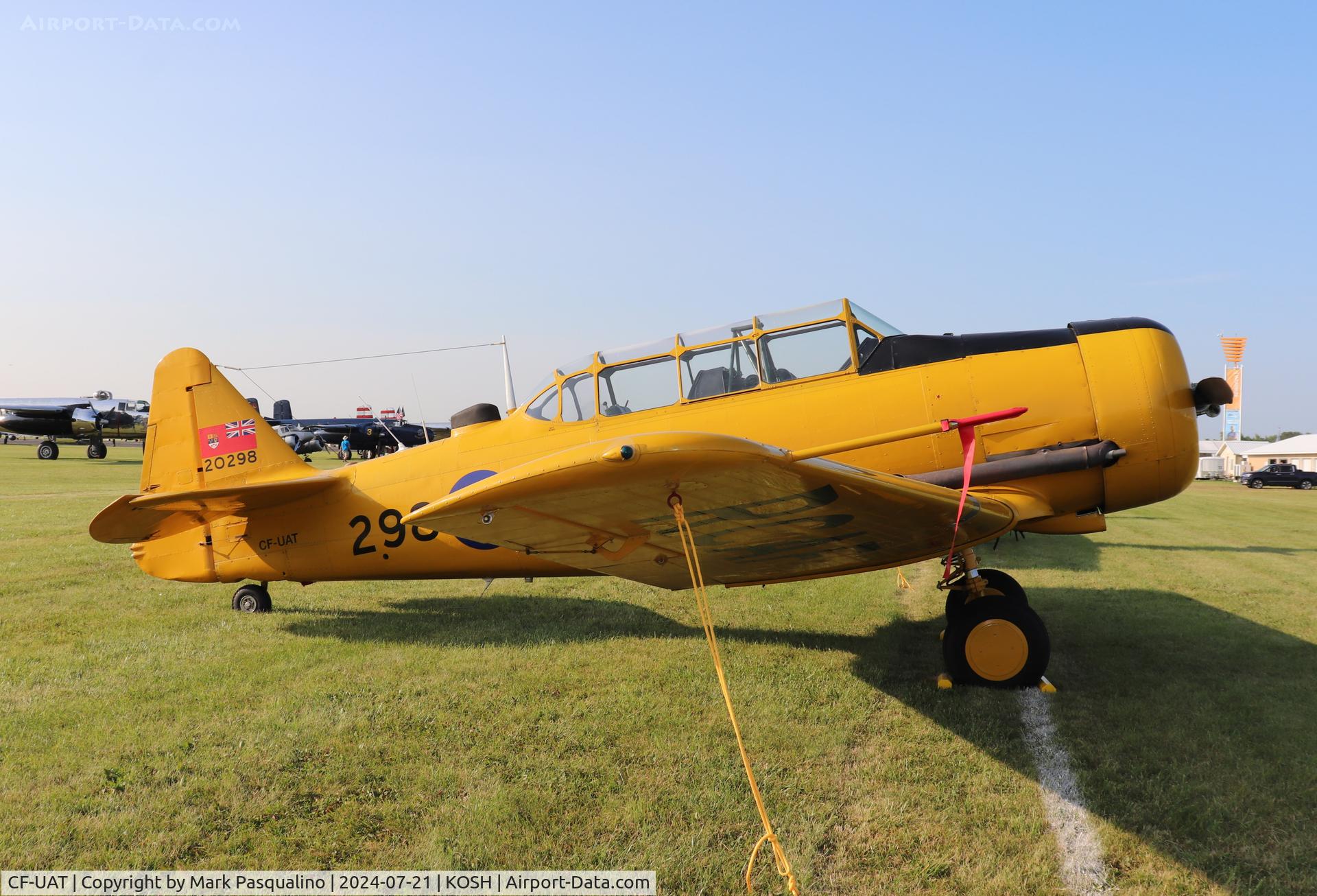 CF-UAT, 1952 Canadian Car & Foundry T-6 Harvard Mk.4 C/N CCF4-89, Harvard Mk.IV