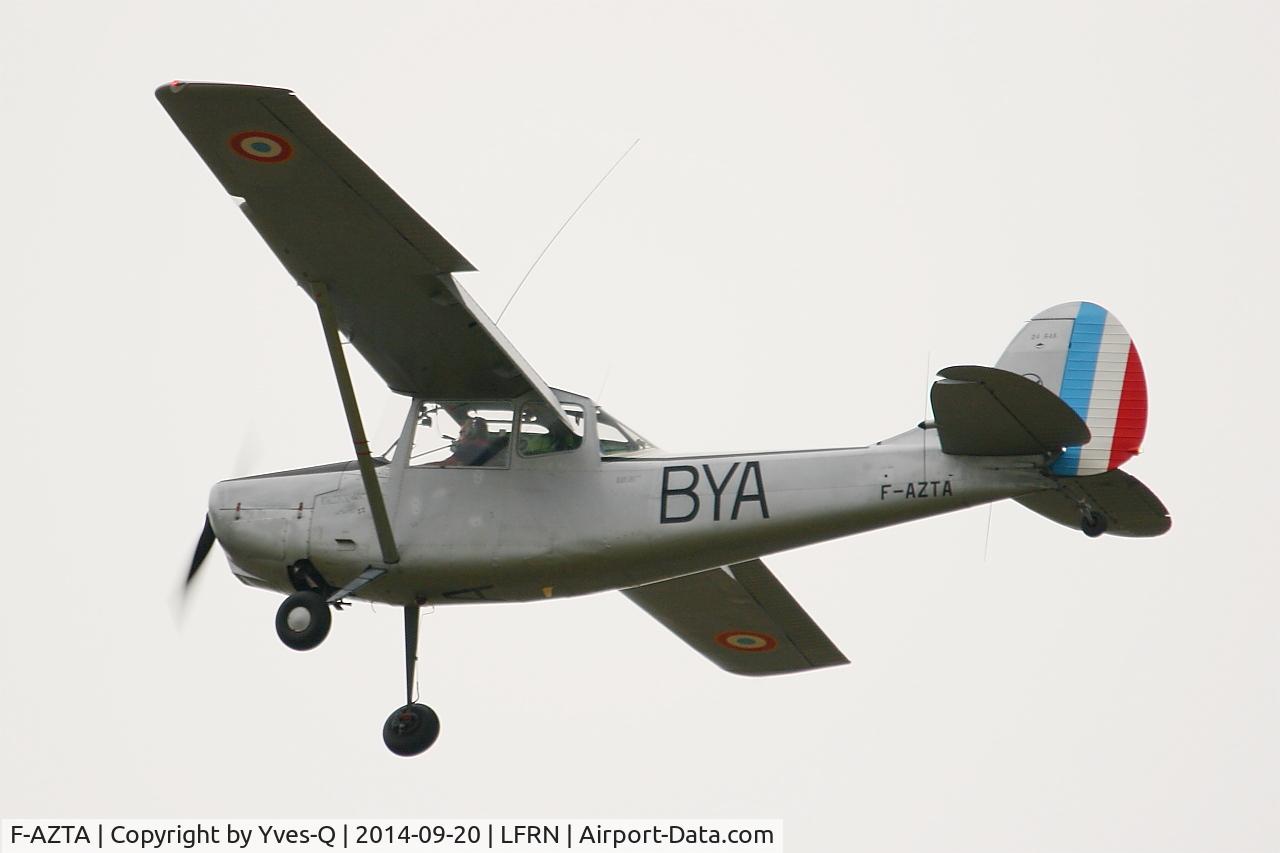 F-AZTA, 1957 Cessna O-1A Bird Dog C/N 24545, Cessna O-1A Bird Dog, On display, Rennes-St Jacques airport (LFRN-RNS)