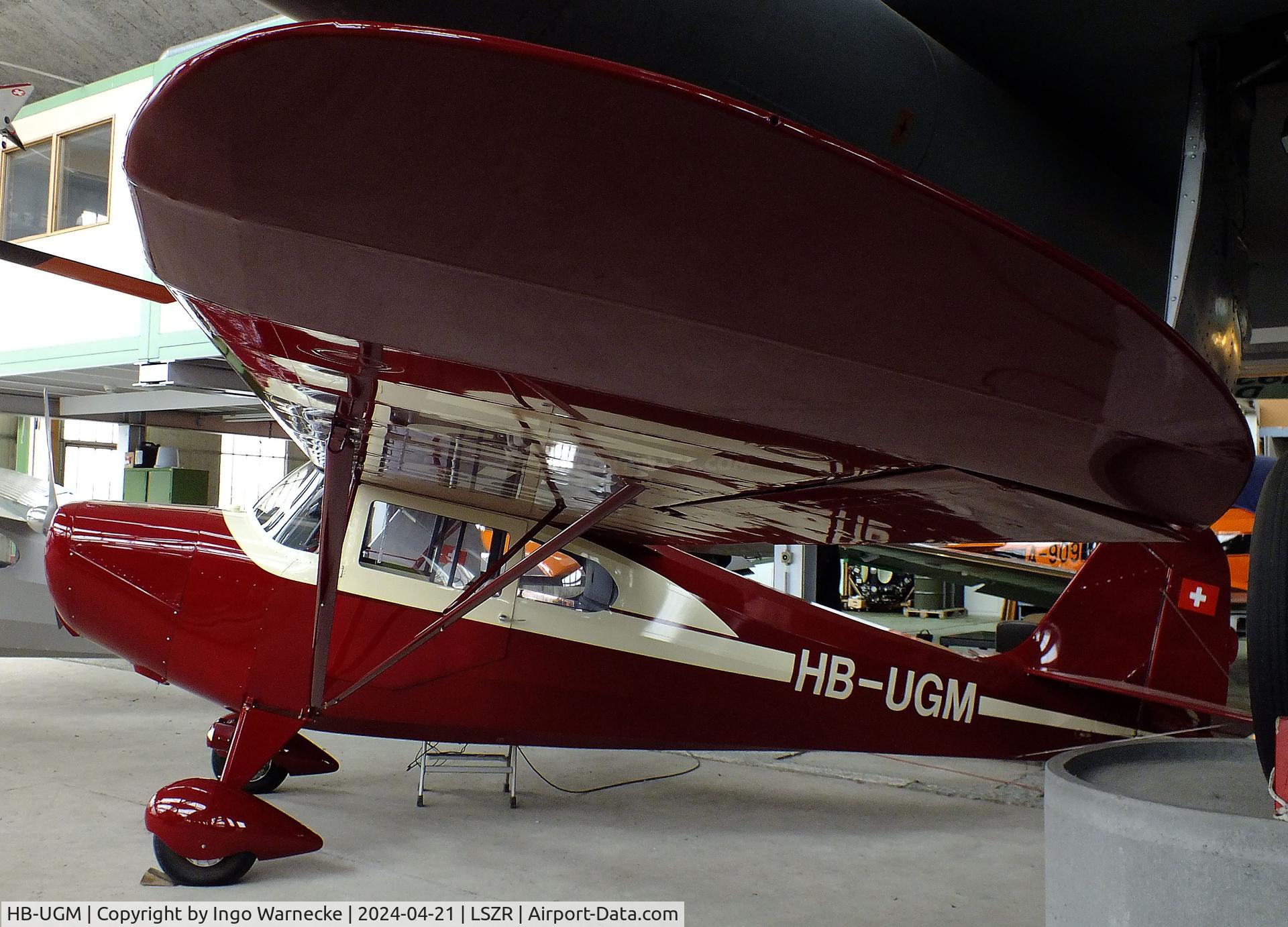 HB-UGM, 1947 Aeronca 11AC Chief C/N 11AC-1611, Aeronca 11AC Chief at the FFA-Museum, Altenrhein
