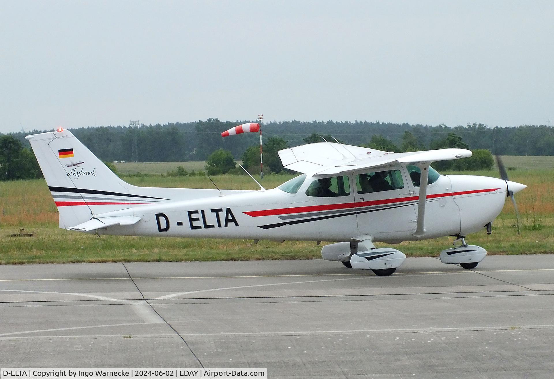 D-ELTA, 1980 Cessna F172N C/N F1721940, Cessna (Reims) F172N at Strausberg airfield '2406
