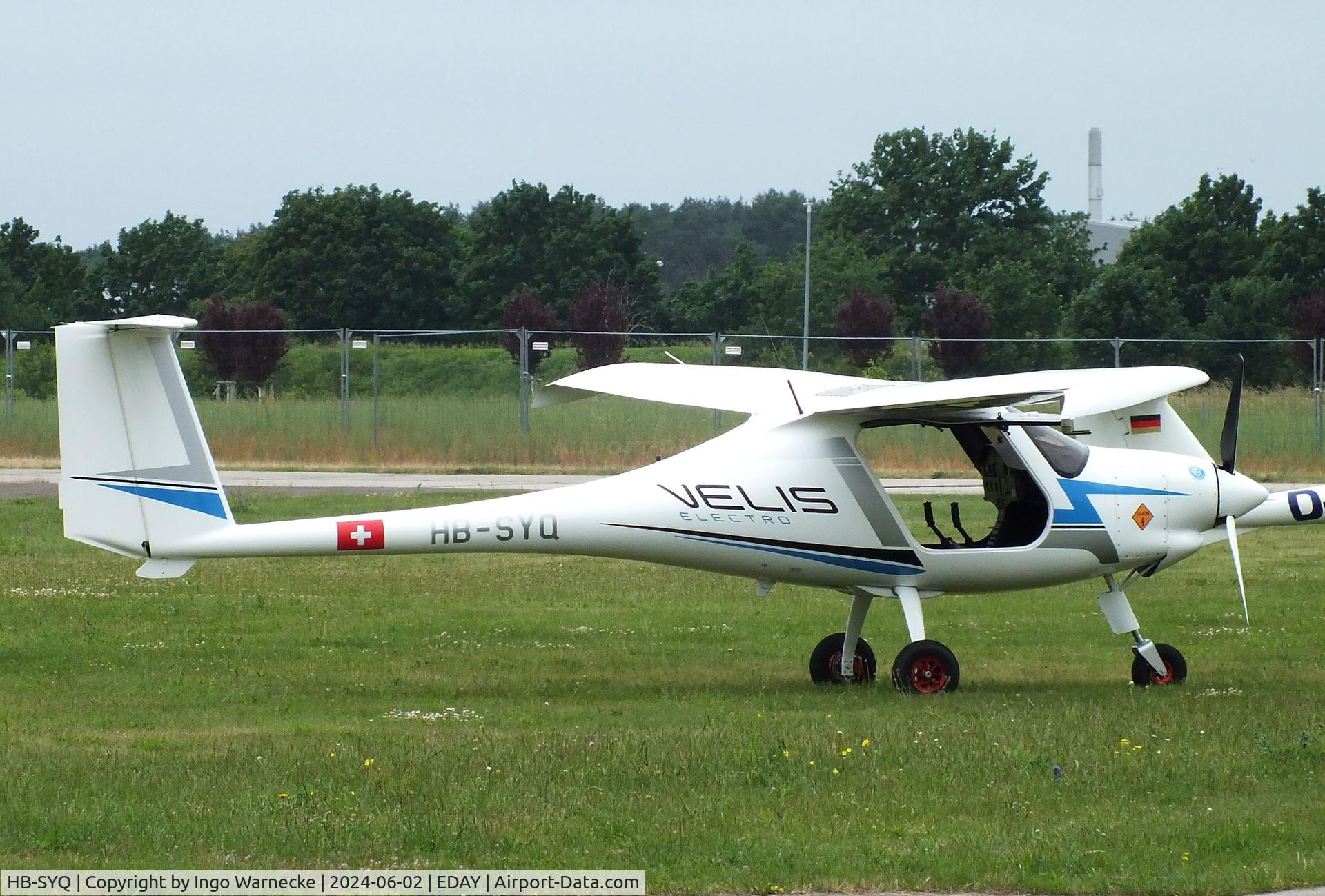 HB-SYQ, 2021 Pipistrel Virus SW 128 C/N VSW1280027, Pipistrel Virus SW 128 Velis Electro at Strausberg airfield '2406