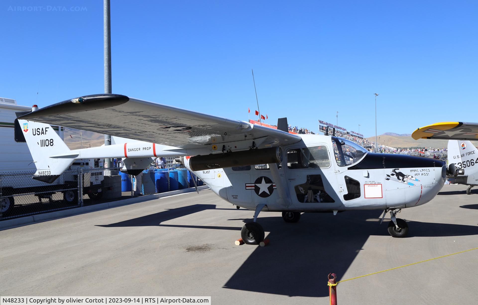 N48233, 1968 Cessna M337B (O-2A) Super Skymaster C/N 337M-0294, 2023 Reno air races