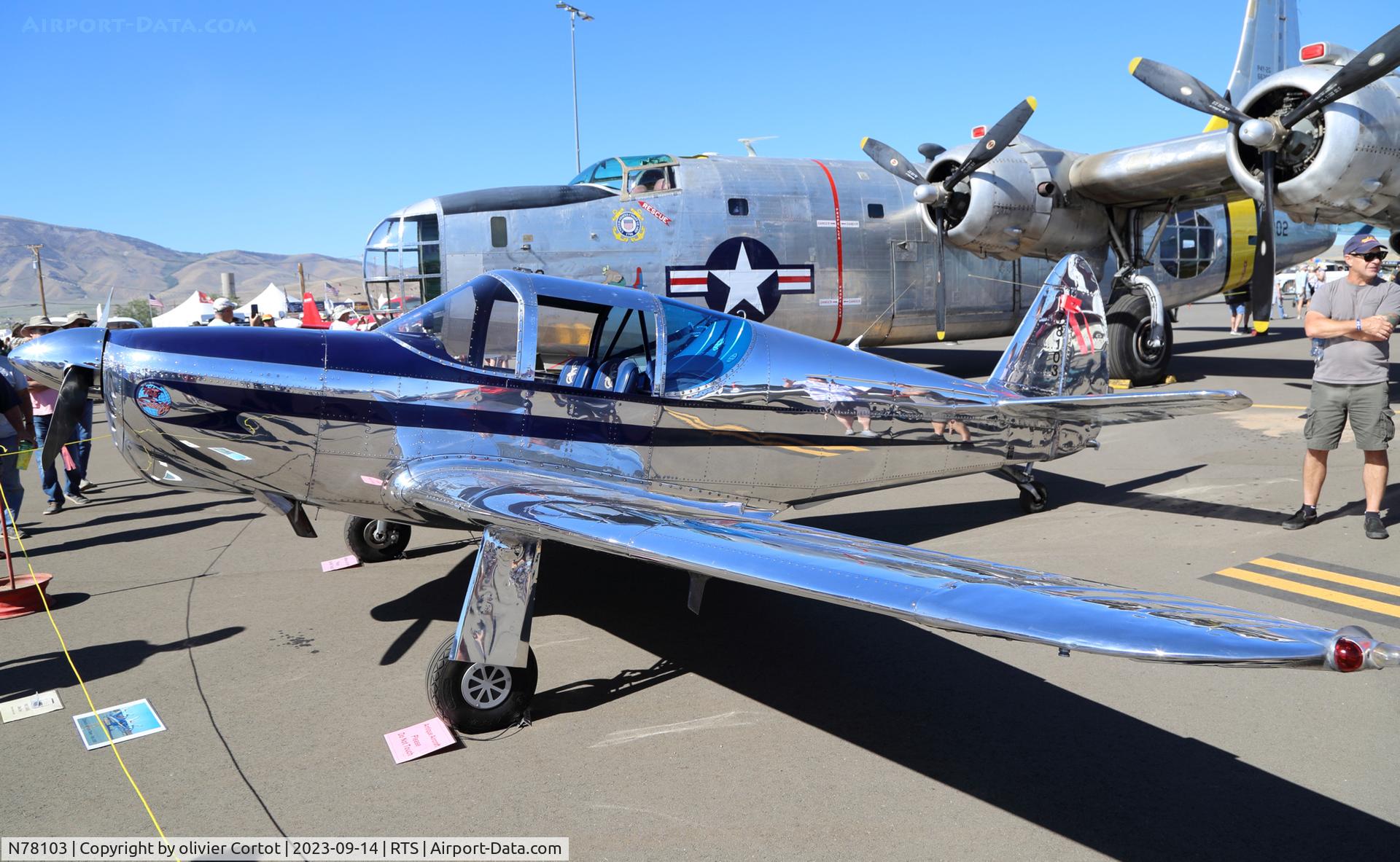 N78103, 1946 Globe GC-1B Swift C/N 2103, 2023 Reno air races