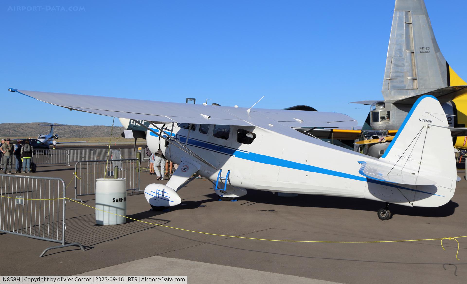 N858H, 1943 Howard Aircraft DGA-15P C/N 858, 2023 Reno air races